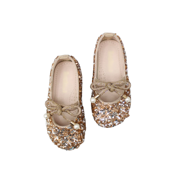 DAZZLING GLITTERY KNOT GOLD BELLIES