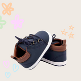 LACE UP NAVY BLUE SHOES