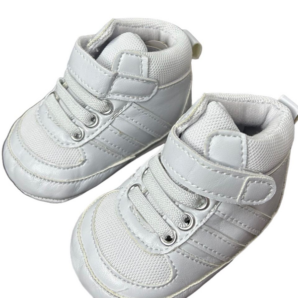 WHITE VELCRO SHOE