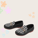 HOUNDSTOOTH LOAFERS