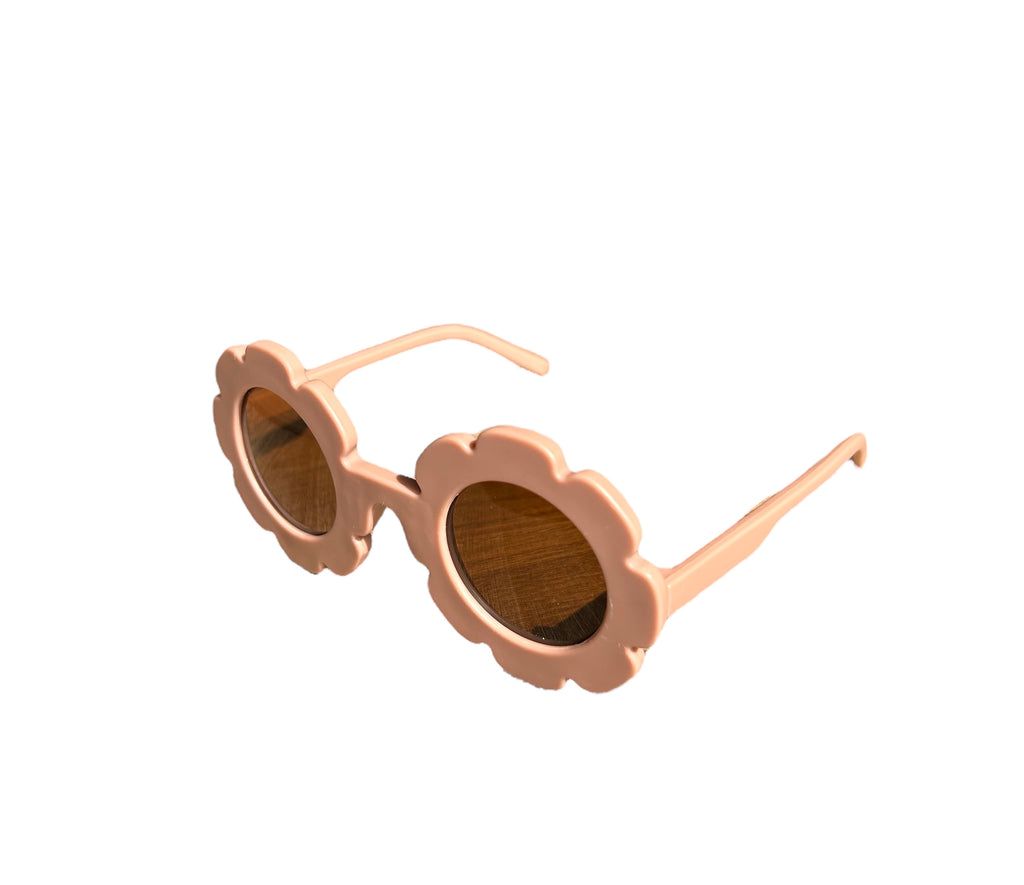 Flower sunglasses - mauve