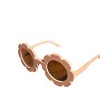 Flower sunglasses - mauve