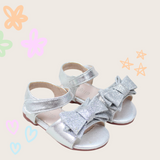 SILVER SHINE SANDALS