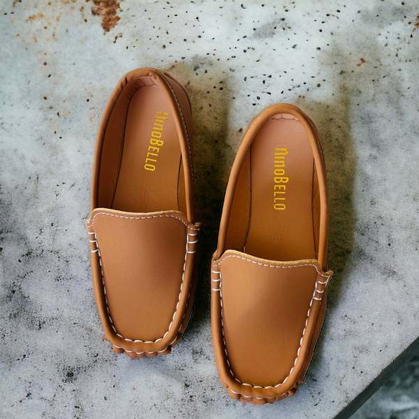 TAN BROWN LOAFERS