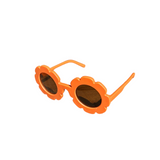 Flower sunglasses - orange