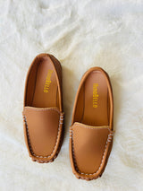 TAN BROWN LOAFERS