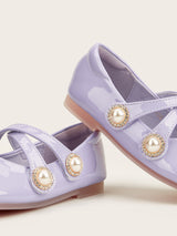 LILAC DOUBLE STRAP PEARL BELLIES