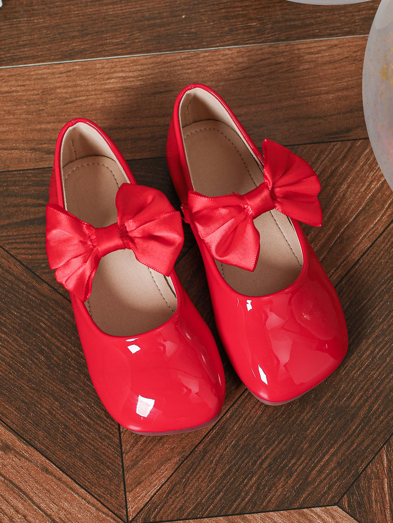 Red Satin Bow Adorned Bellies