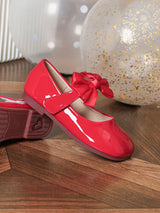 Red Satin Bow Adorned Bellies