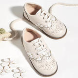 BEIGE BROGUE SHOES