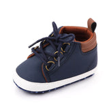 LACE UP NAVY BLUE SHOES