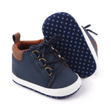 LACE UP NAVY BLUE SHOES