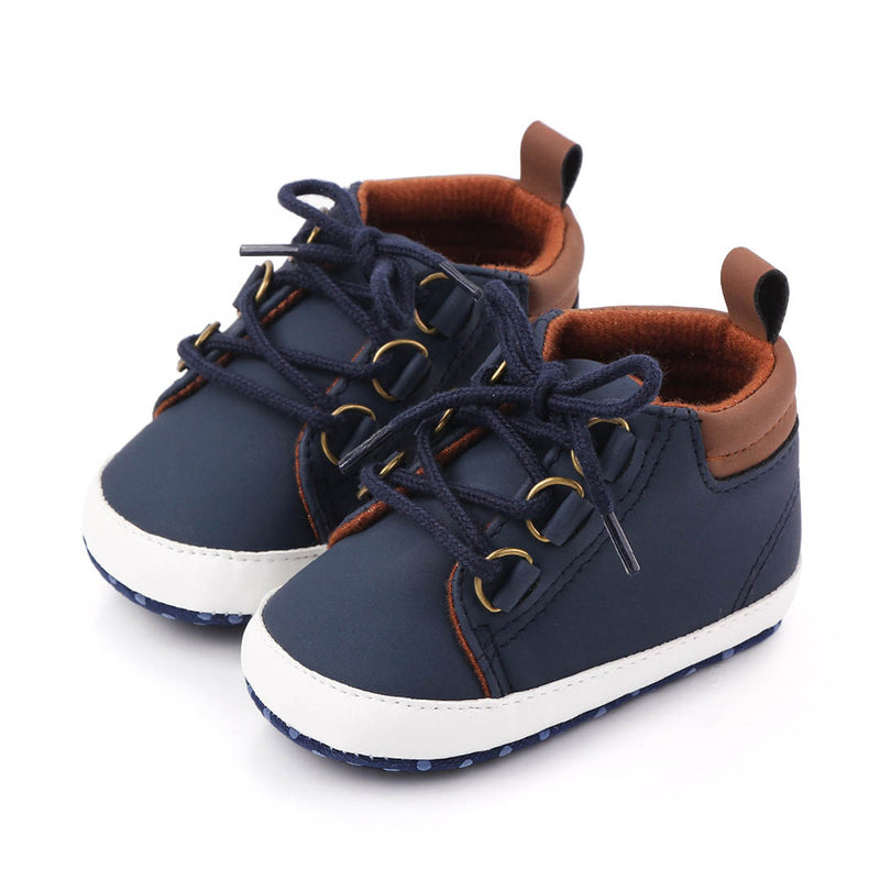 LACE UP NAVY BLUE SHOES