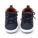 LACE UP NAVY BLUE SHOES