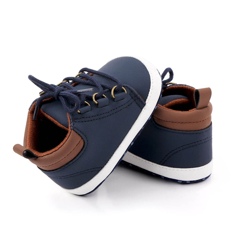 LACE UP NAVY BLUE SHOES