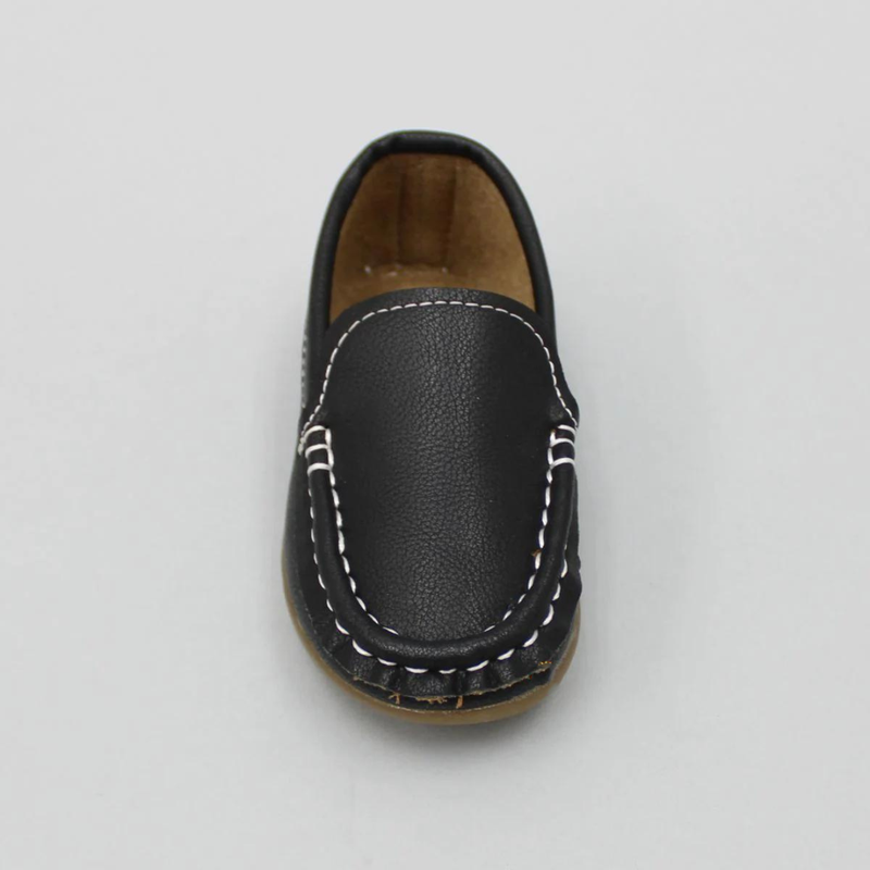 BLACK SLIP ON LOAFERS