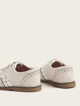 BEIGE BROGUE SHOES