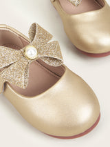 GLITTERY  PEARL BOW BELLIES