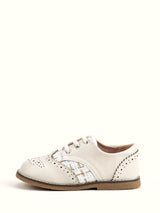 BEIGE BROGUE SHOES