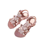 ROSE GOLD BUTTERFLY SANDALS