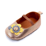 SUNFLOWER APPLIQUE BALLERINAS