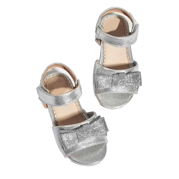 SILVER SHINE SANDALS